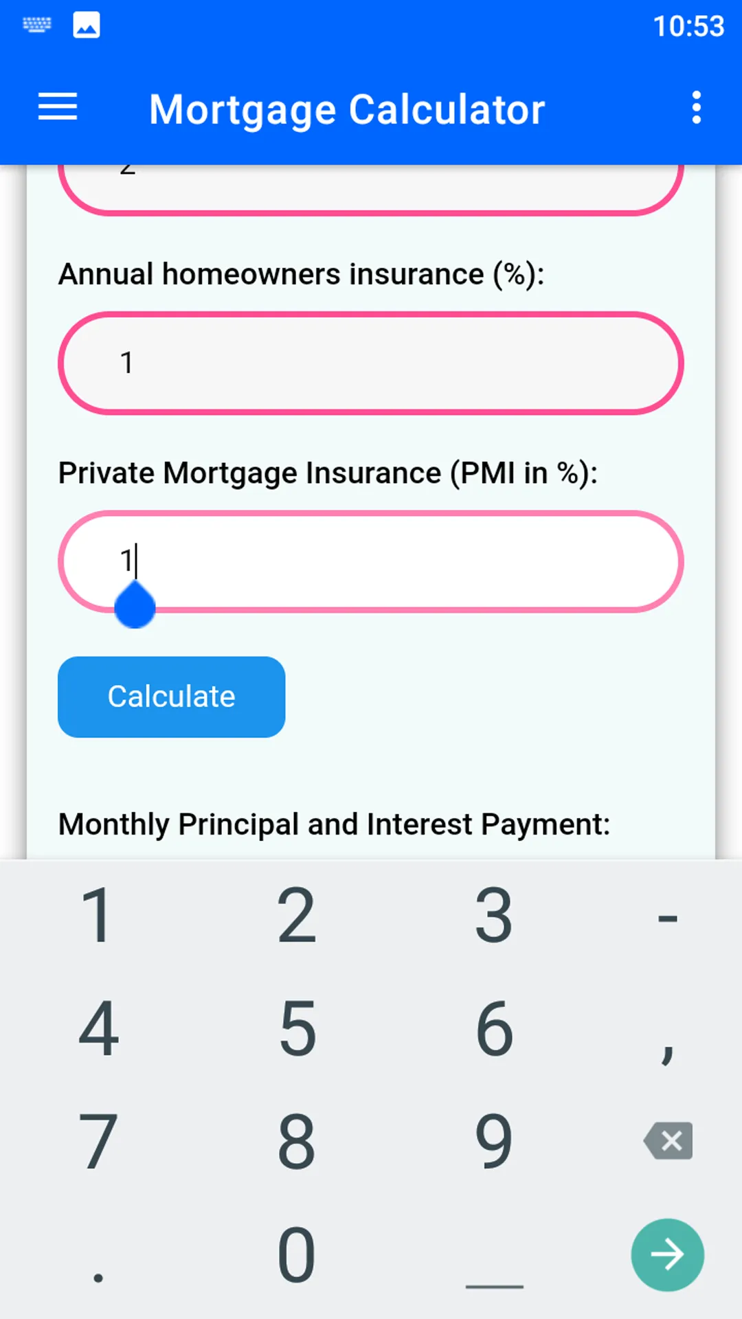 Mortgage Calculator | Indus Appstore | Screenshot