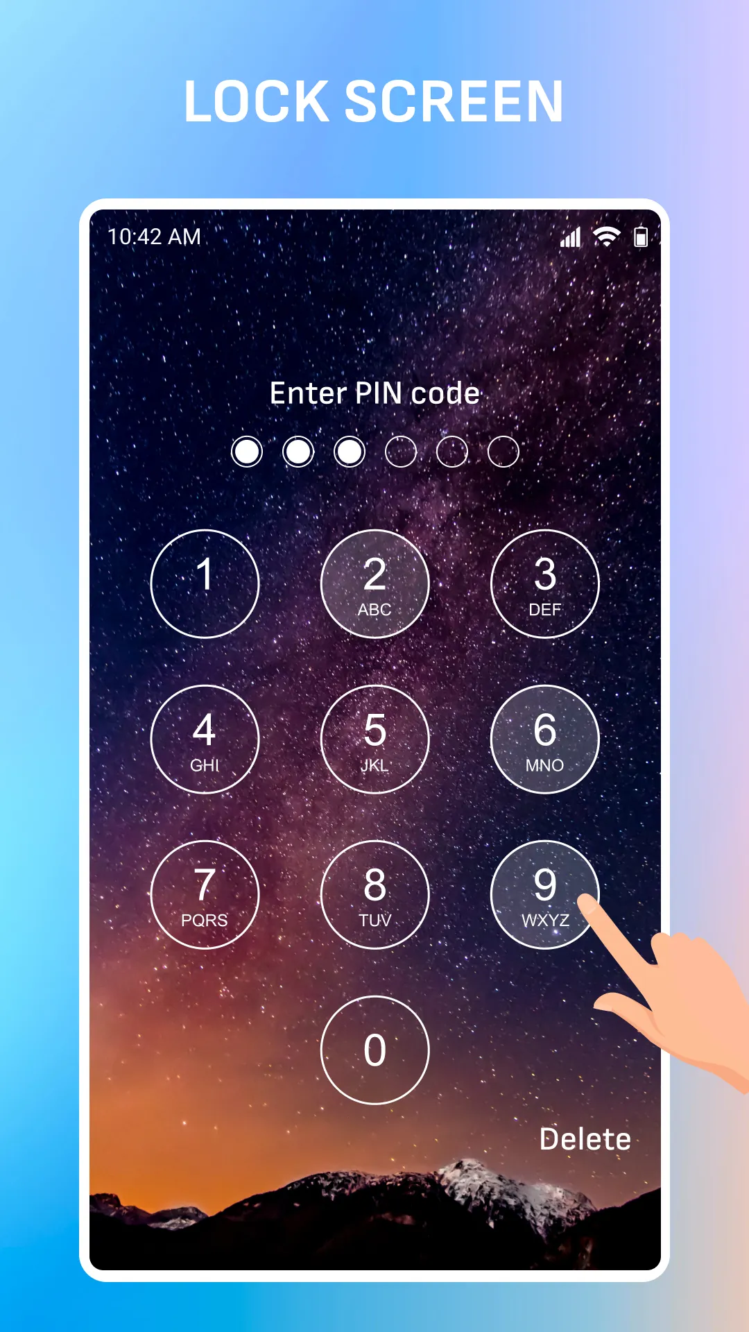 Lock screen passcode | Indus Appstore | Screenshot