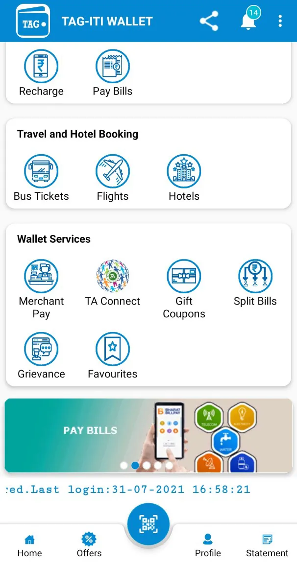 TAG-ITI Wallet | Indus Appstore | Screenshot