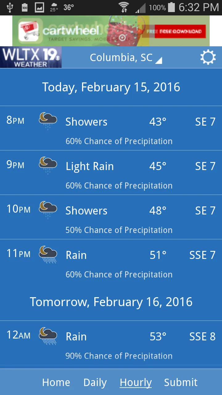 WLTX Weather | Indus Appstore | Screenshot