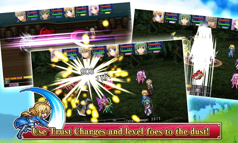 RPG Asdivine Cross | Indus Appstore | Screenshot