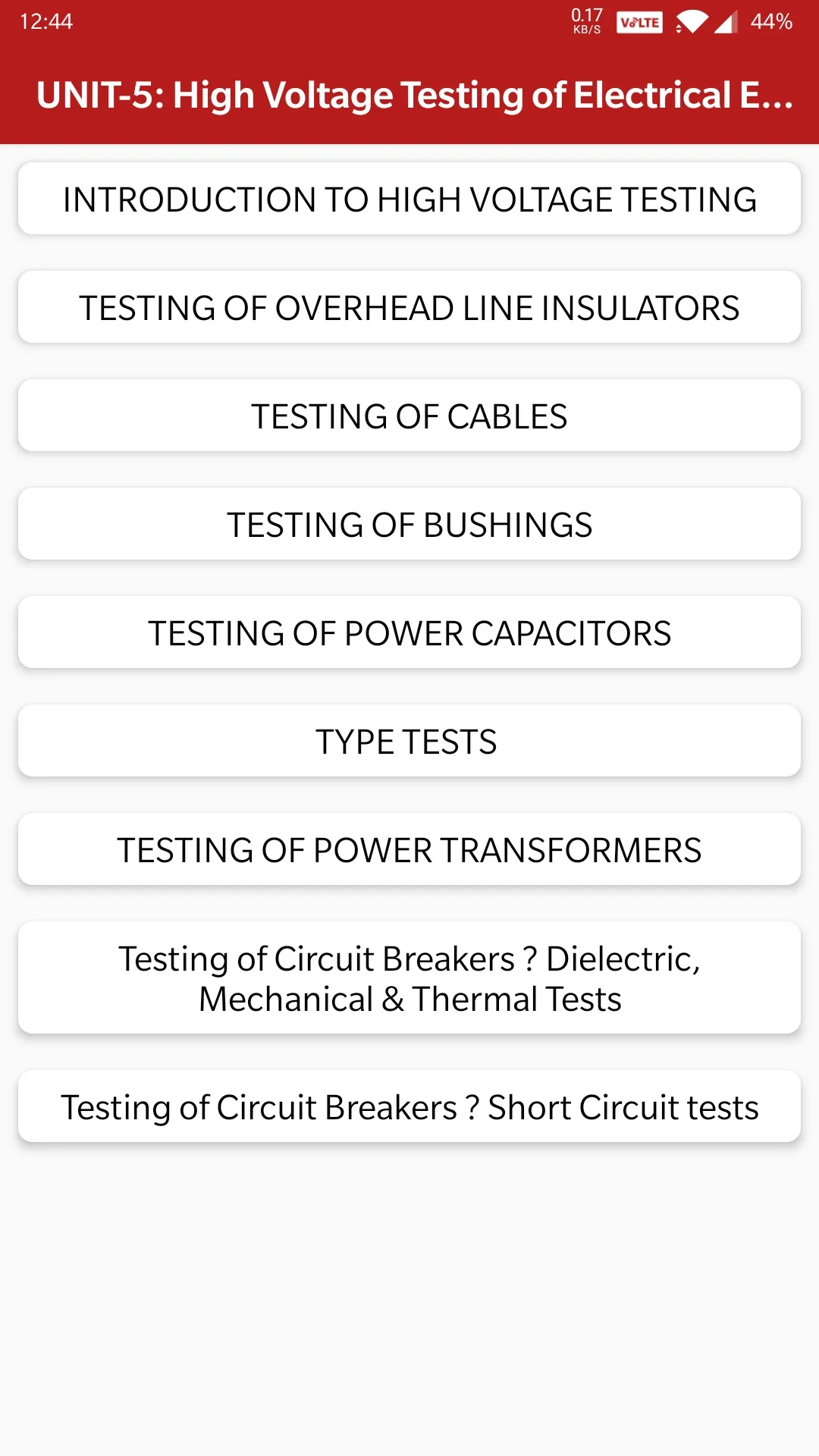 High Voltage Engineering | Indus Appstore | Screenshot