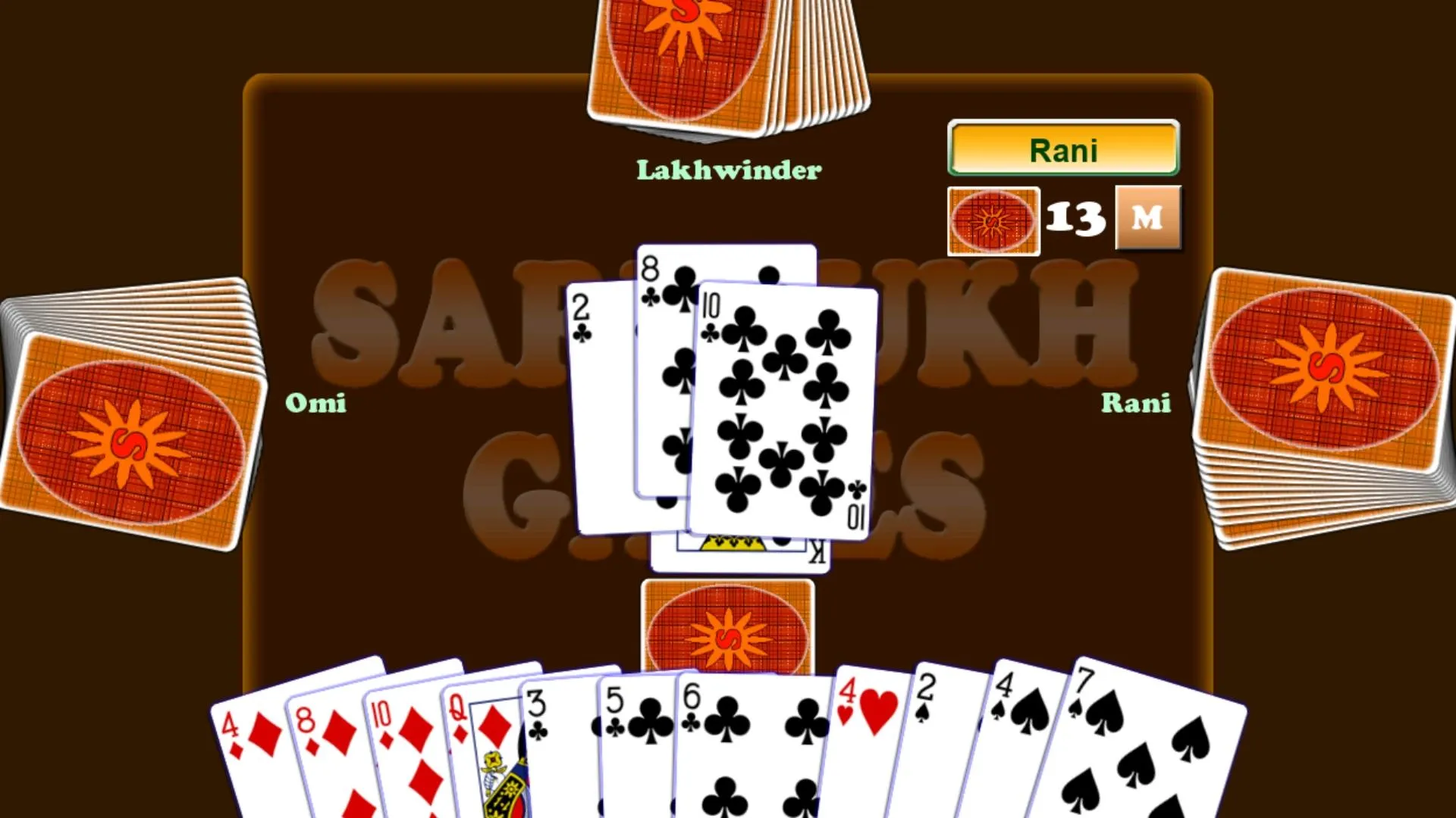 Card Game Coat - Hide Trump | Indus Appstore | Screenshot