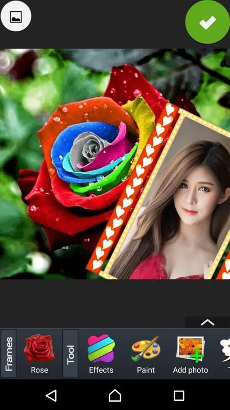 Rose Photo Frames | Indus Appstore | Screenshot