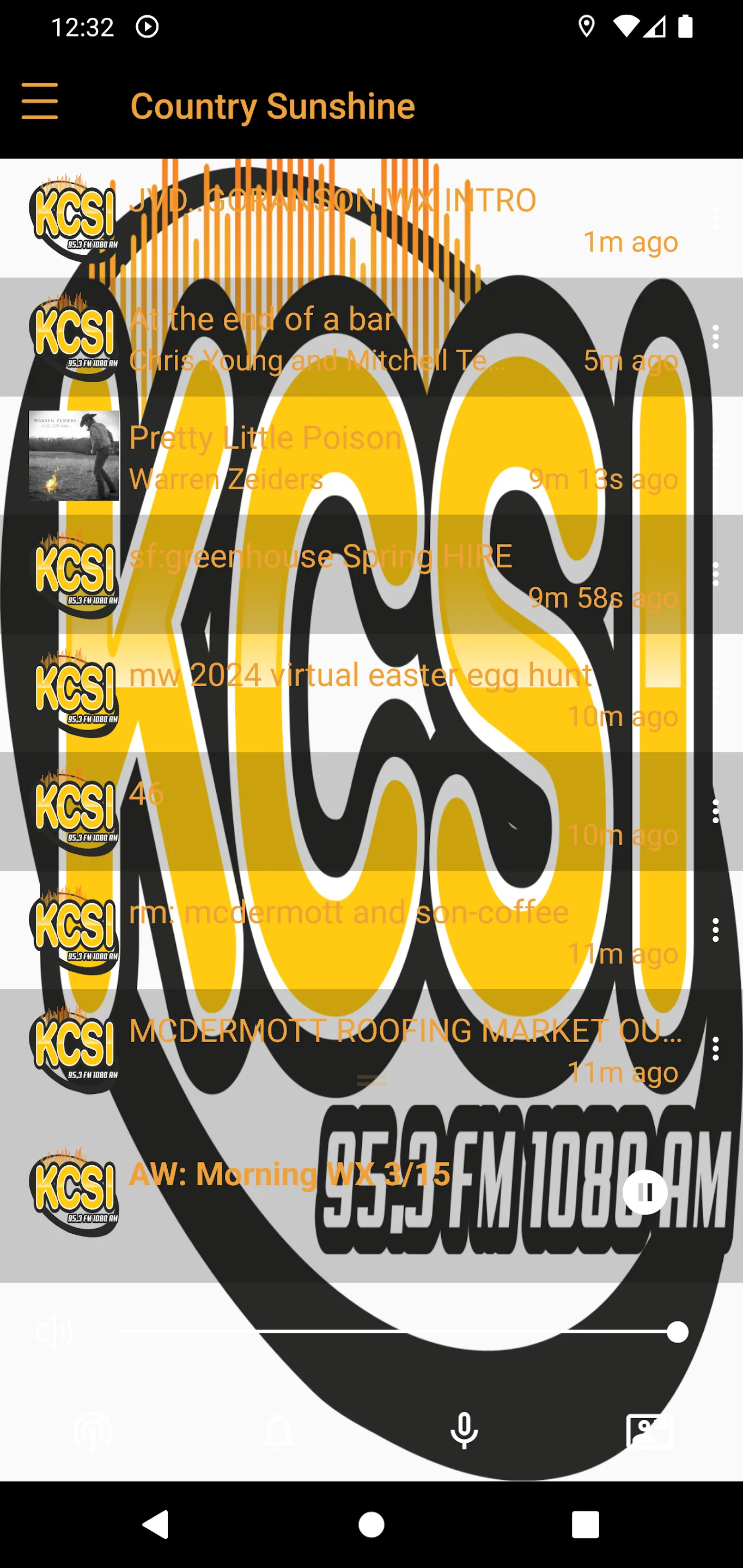 KCSI Radio | Indus Appstore | Screenshot