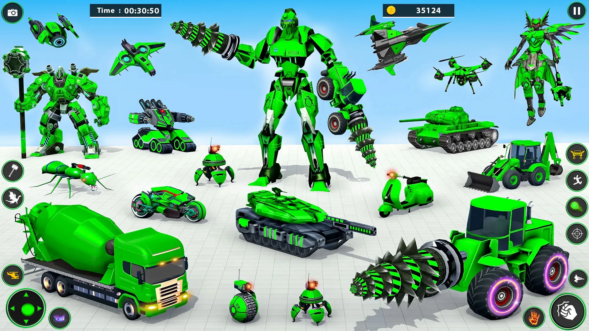 Stealth Robot Car Games 3d | Indus Appstore | Screenshot