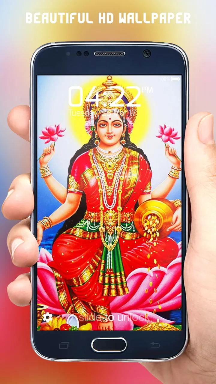 Maa Laxmi Lock Screen | Indus Appstore | Screenshot