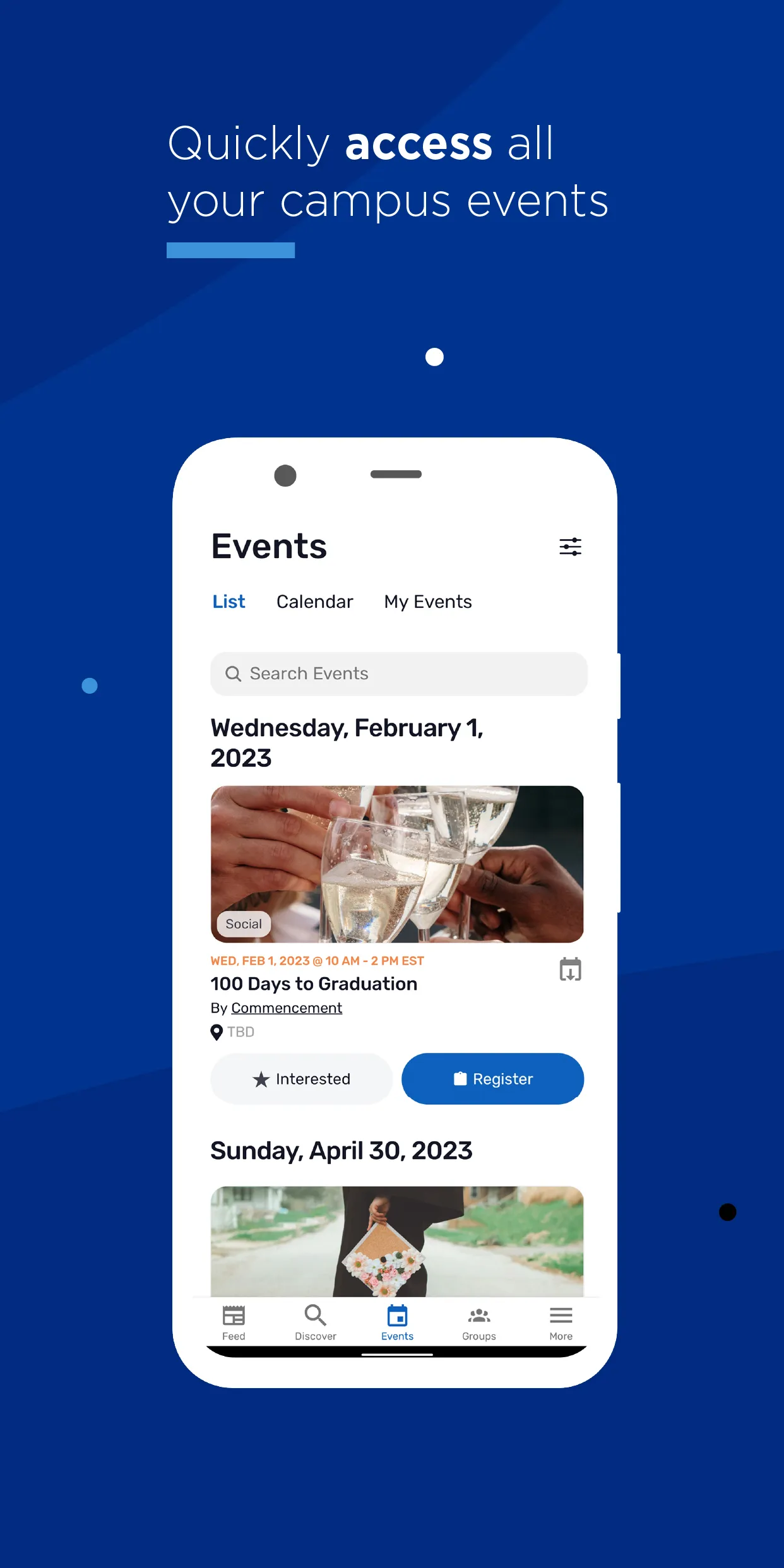 IE Connects: Join the network | Indus Appstore | Screenshot