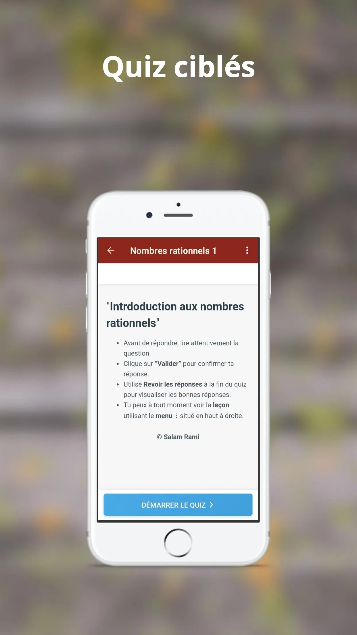 Maths 2ème année collège BIOF | Indus Appstore | Screenshot