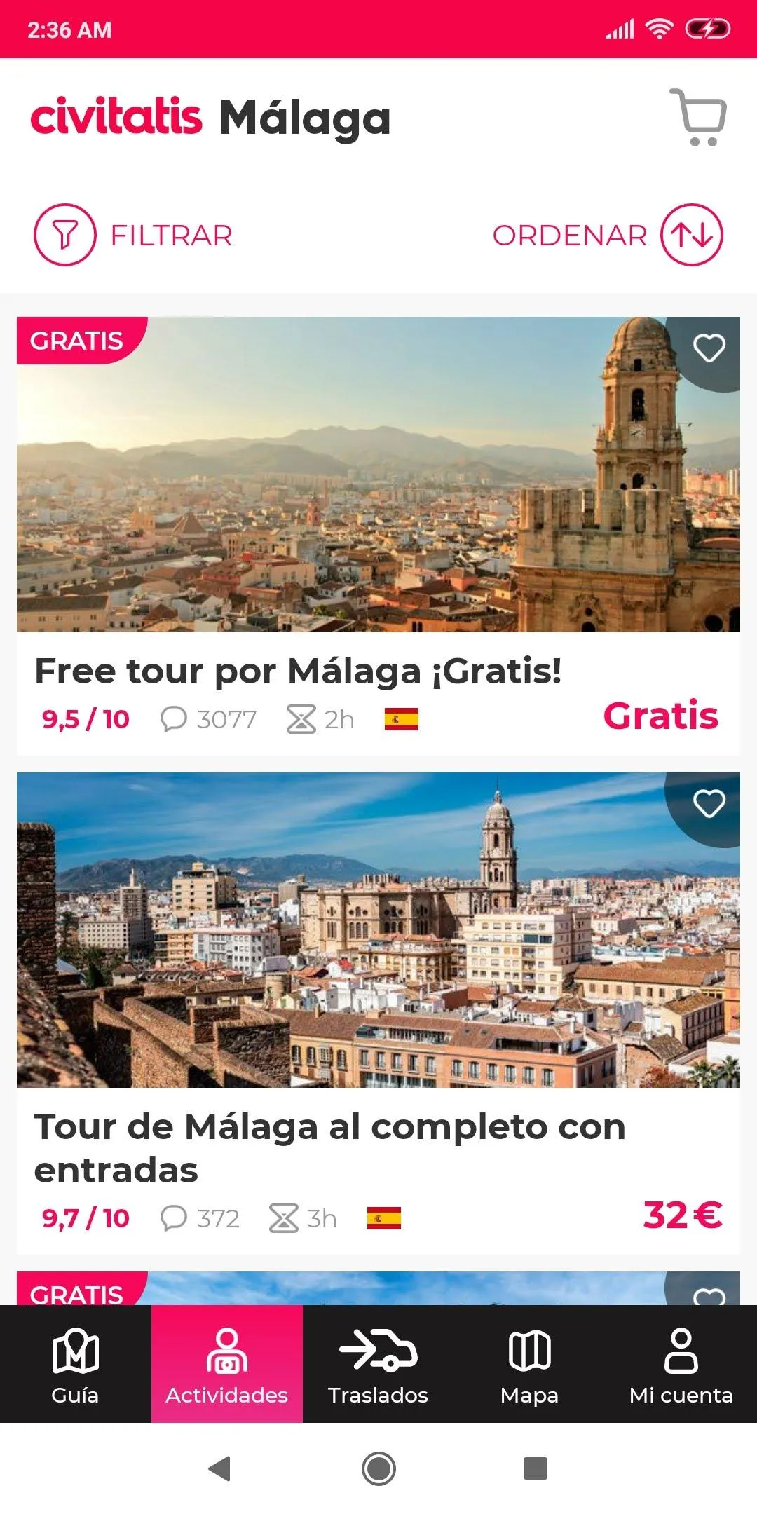 Guía de Málaga de Civitatis | Indus Appstore | Screenshot