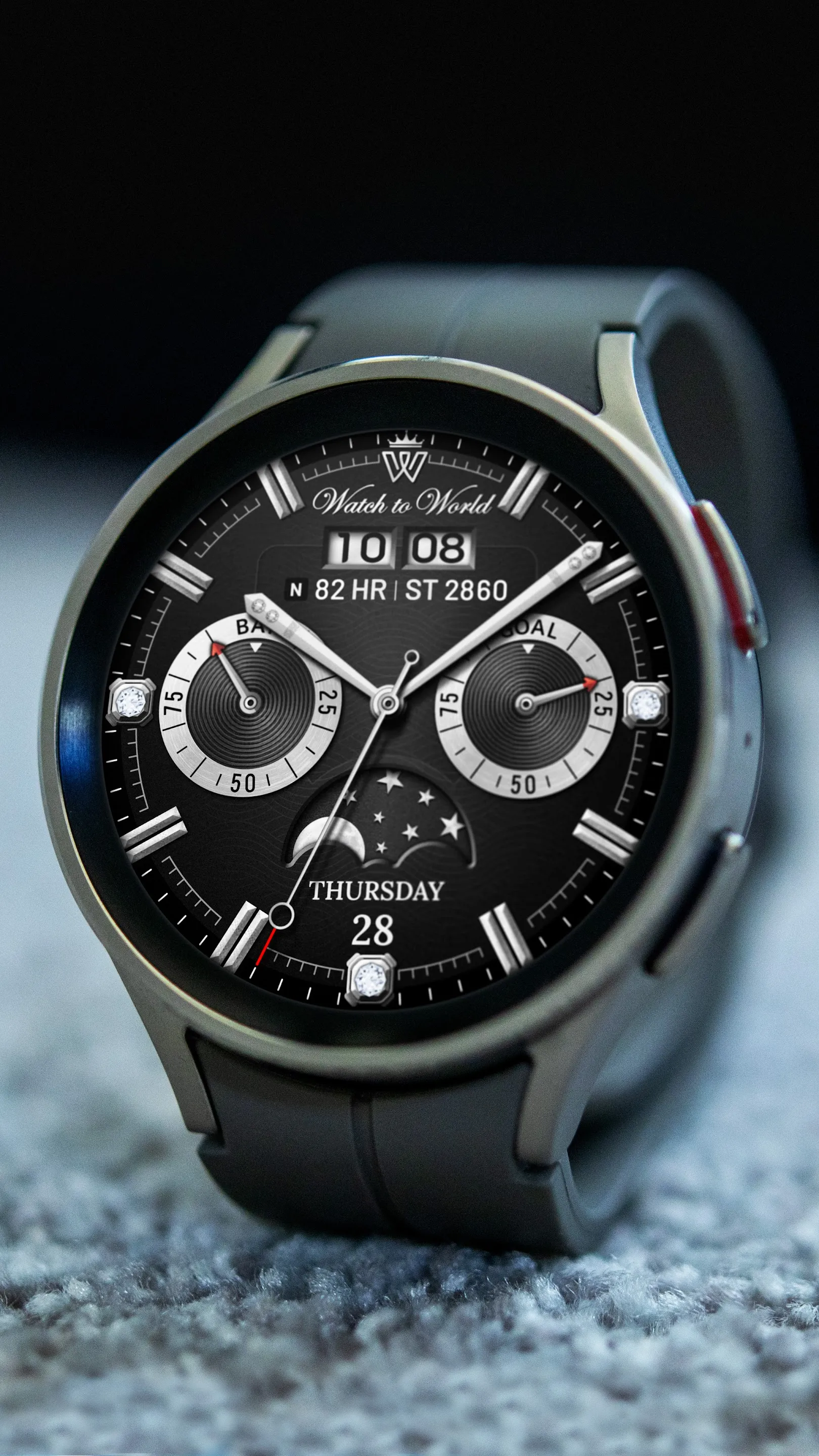 WTW M13B10 Basic watch face | Indus Appstore | Screenshot