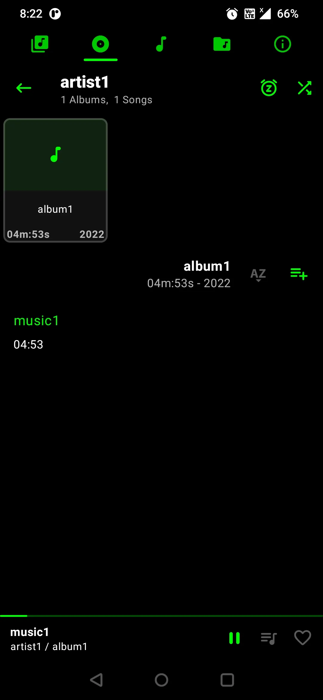 R Music Player | Indus Appstore | Screenshot