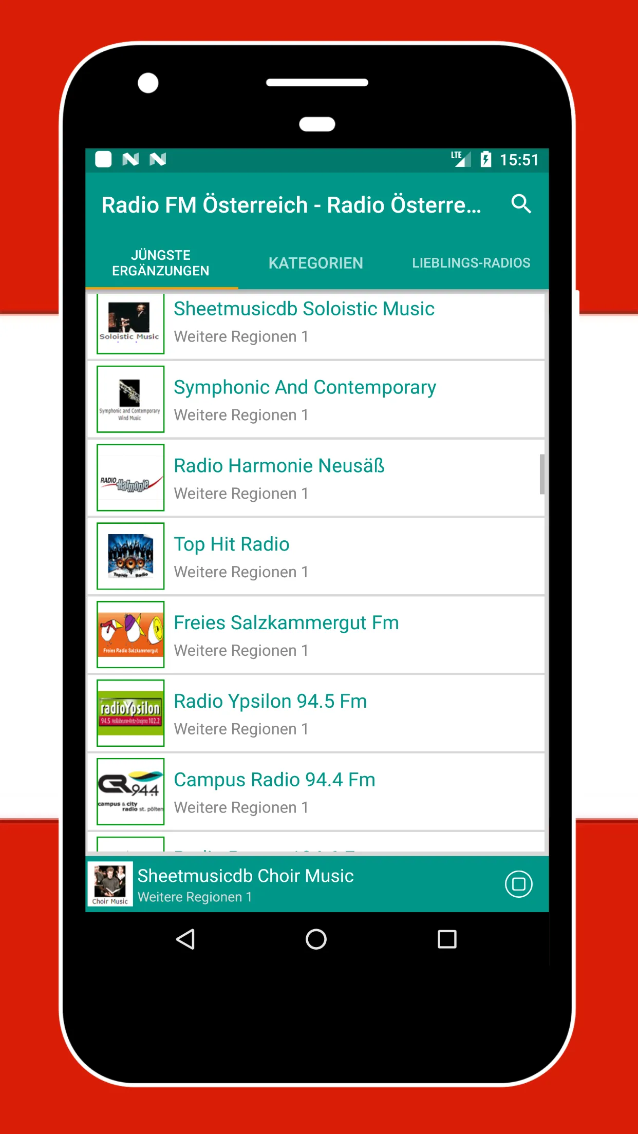 Radio Austria FM - DAB Radio | Indus Appstore | Screenshot