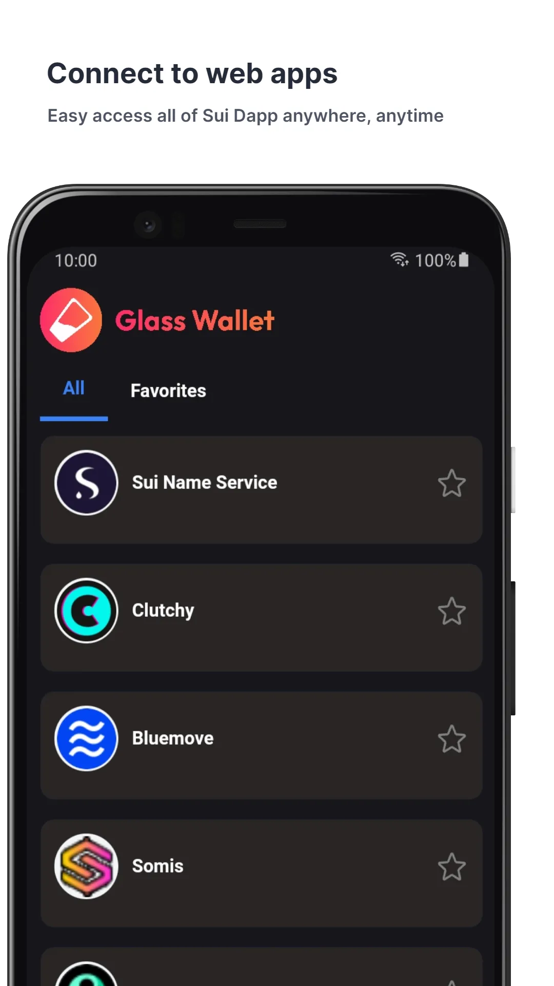 Glass Wallet | Sui Wallet | Indus Appstore | Screenshot