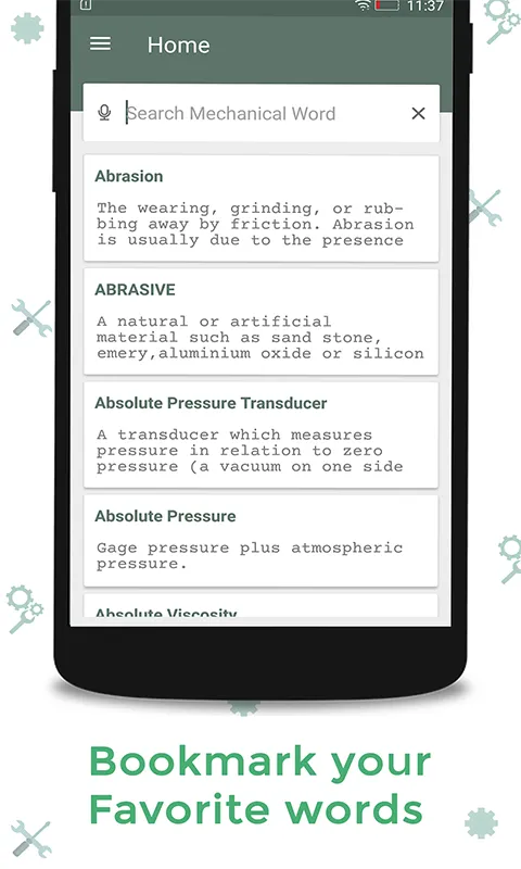 Mechanical Dictionary | Indus Appstore | Screenshot