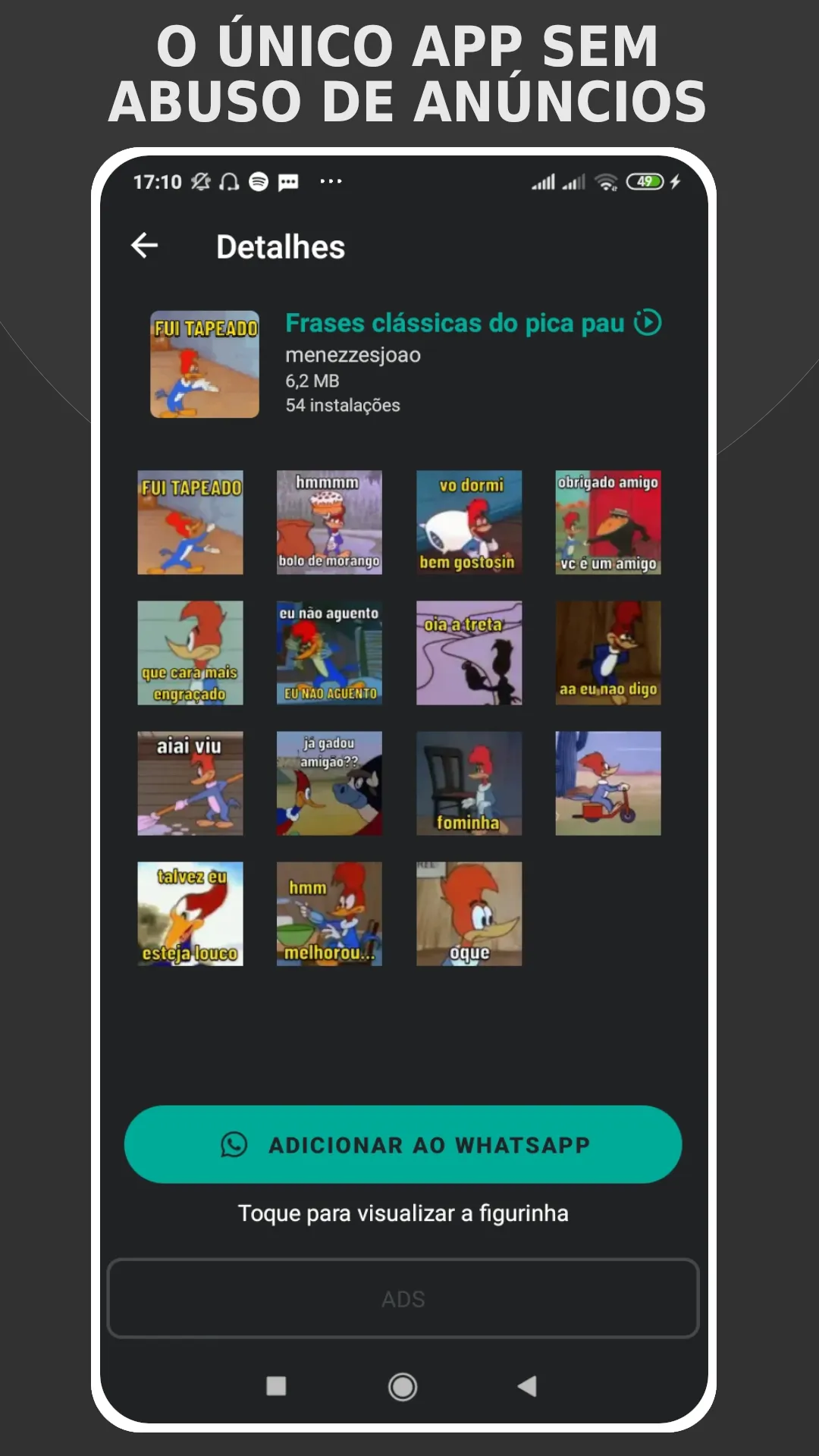 Figurinhas Animadas Para Whats | Indus Appstore | Screenshot