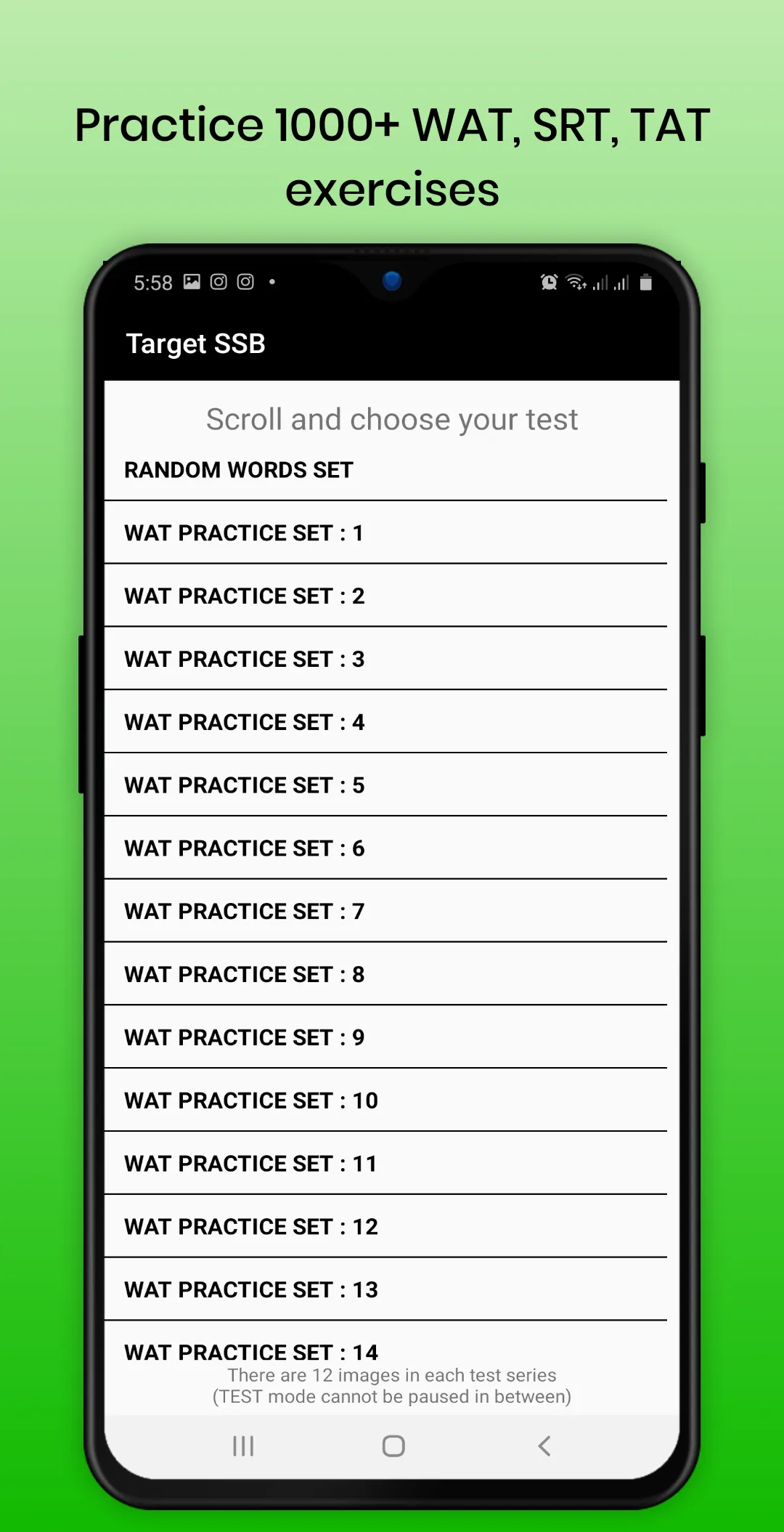 Target SSB | Indus Appstore | Screenshot