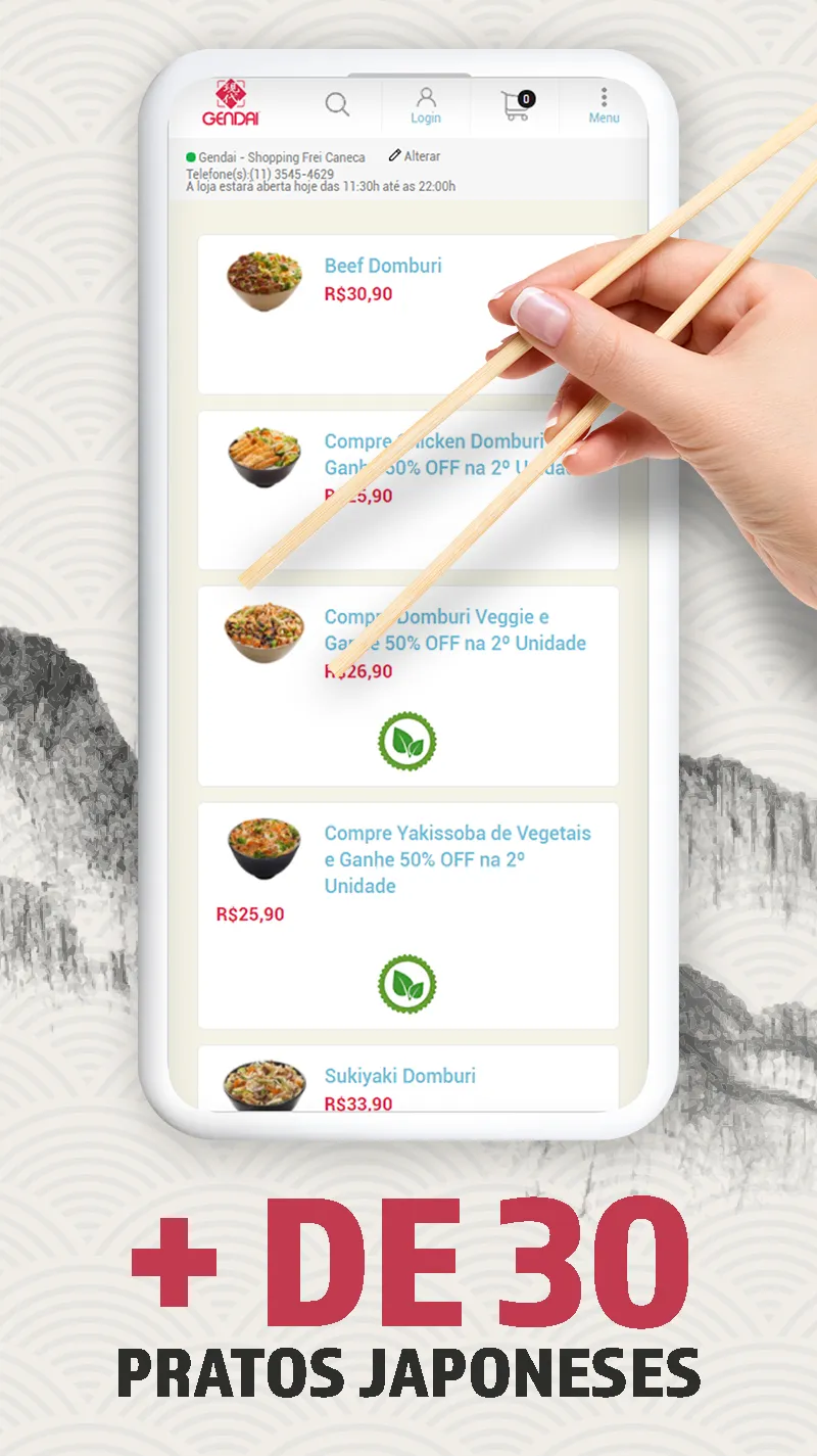 Gendai Delivery - Restaurante  | Indus Appstore | Screenshot