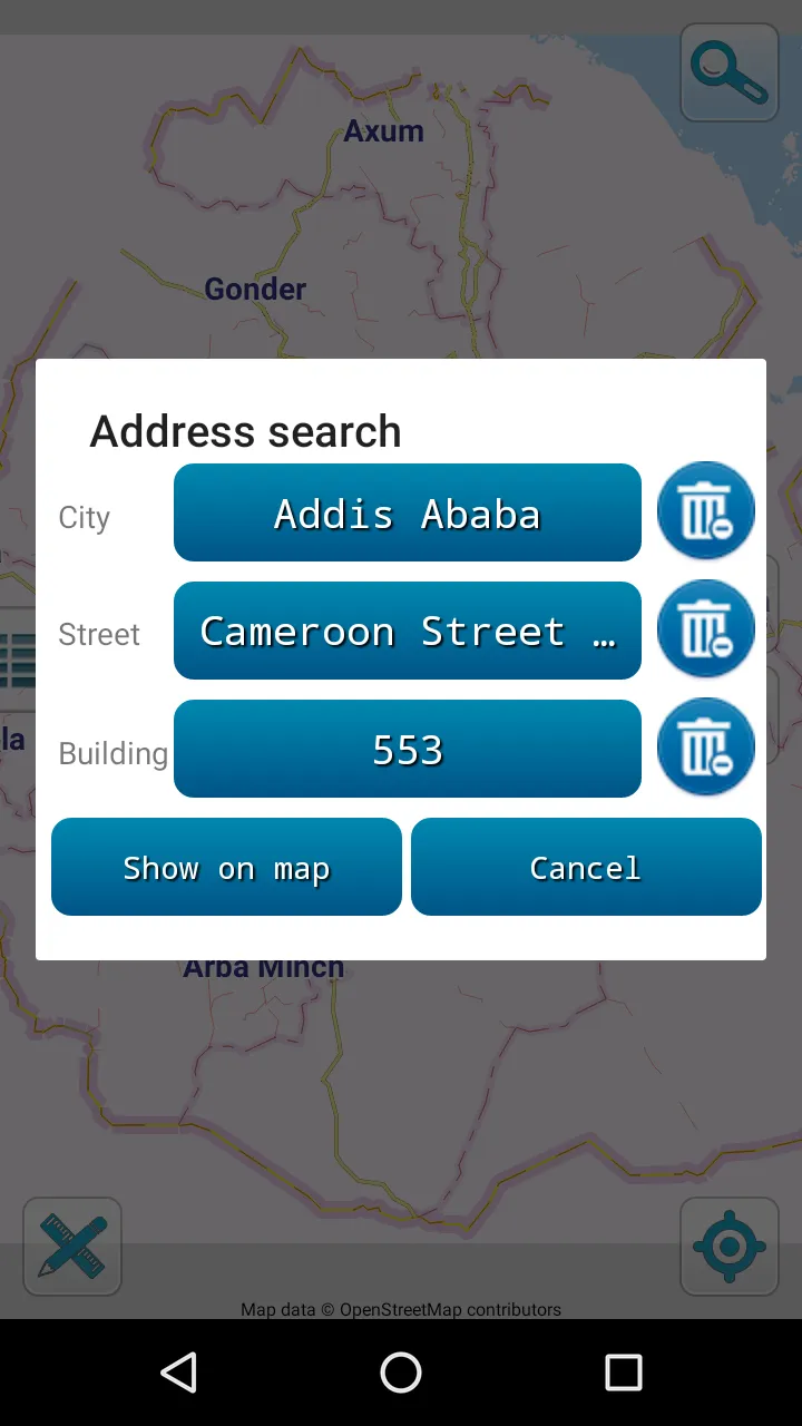 Map of Ethiopia offline | Indus Appstore | Screenshot