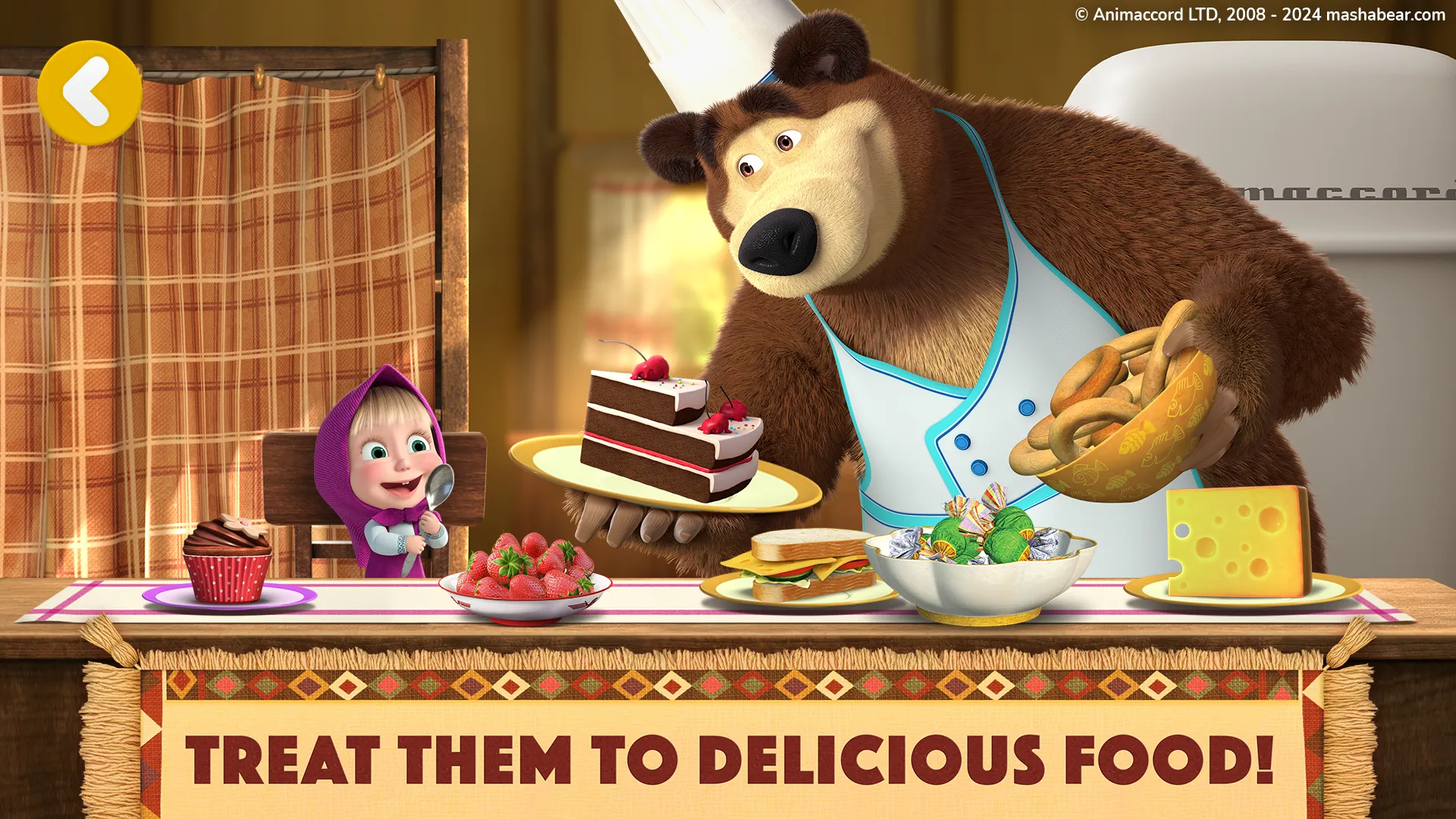 Masha and the Bear: My Friends | Indus Appstore | Screenshot