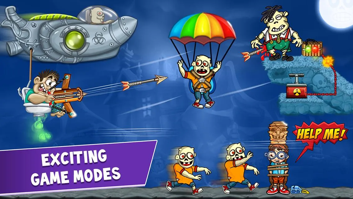 Zombie Shooting: Archery Games | Indus Appstore | Screenshot