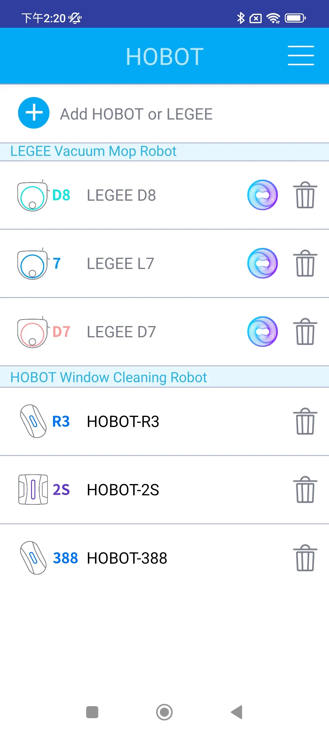 HOBOT LEGEE | Indus Appstore | Screenshot