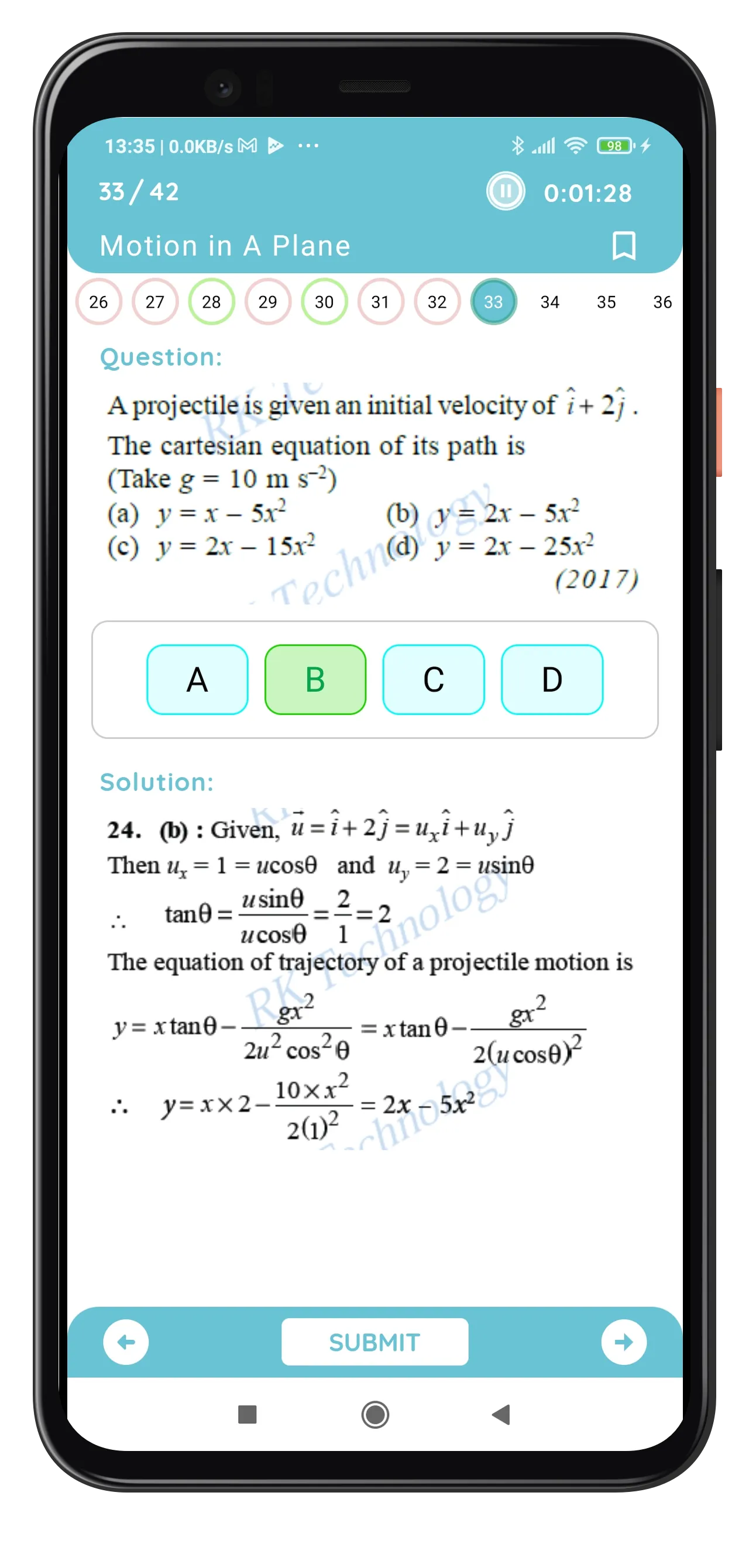 PHYSICS: AIIMS PAST YEAR PAPER | Indus Appstore | Screenshot