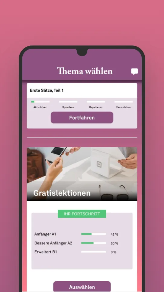 Birlingo Sprachkurse | Indus Appstore | Screenshot