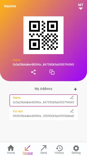 Nesten Wallet | Indus Appstore | Screenshot