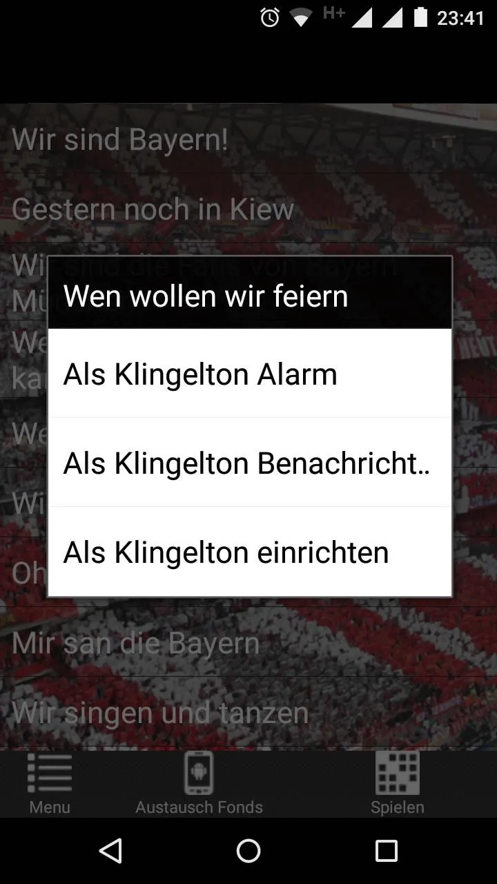 Fangesänge - Bayern Munchen | Indus Appstore | Screenshot