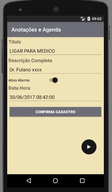 Agenda - Bloco de Notas | Indus Appstore | Screenshot