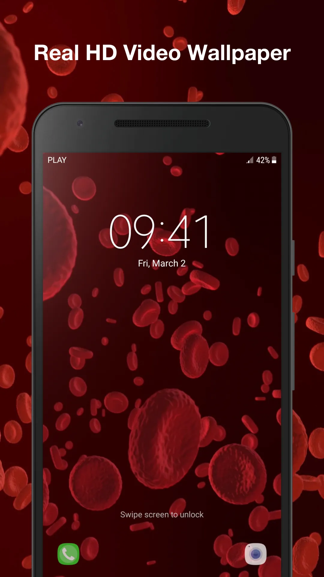 Blood Cells Live Wallpaper | Indus Appstore | Screenshot