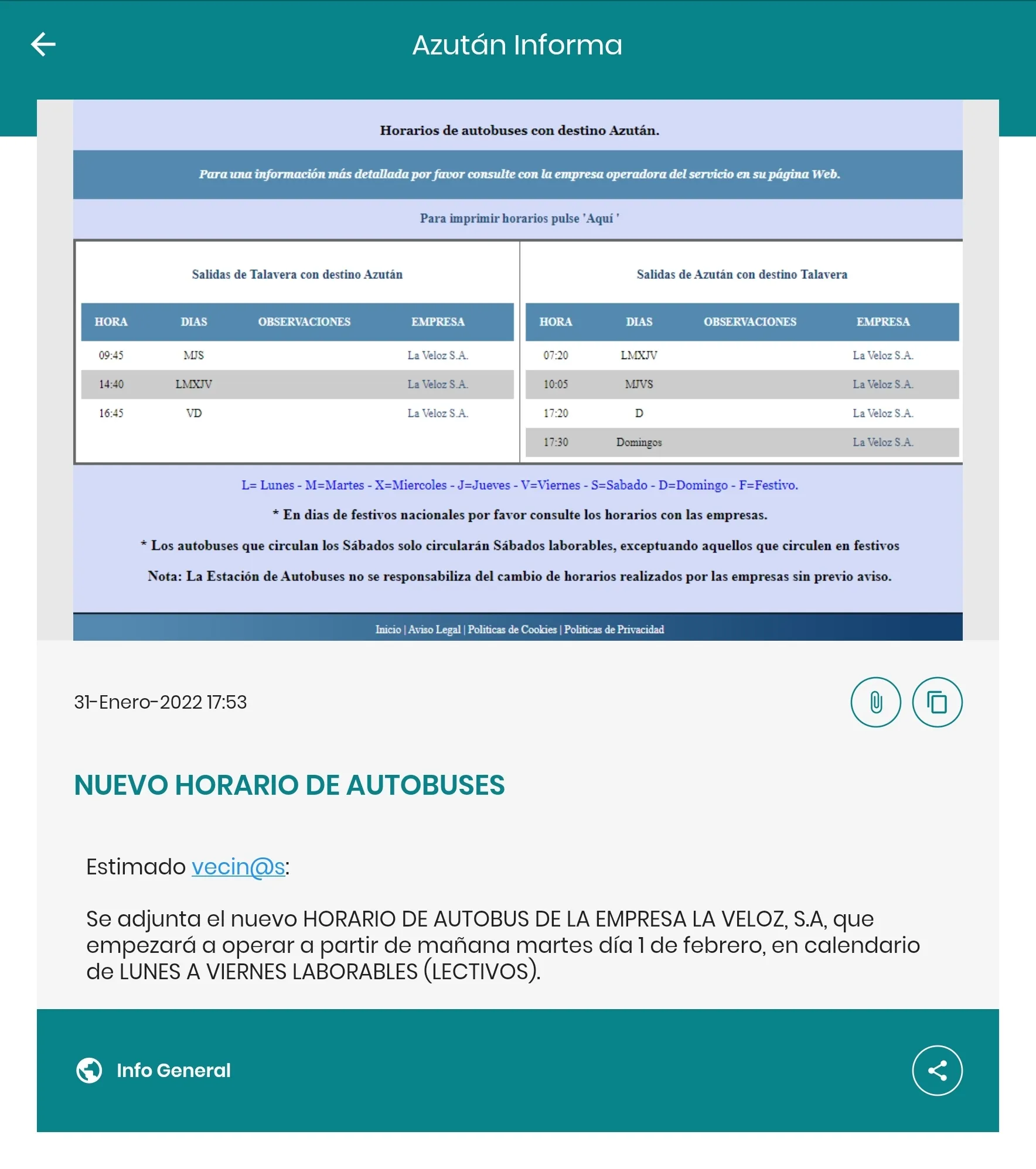 Azután Informa | Indus Appstore | Screenshot