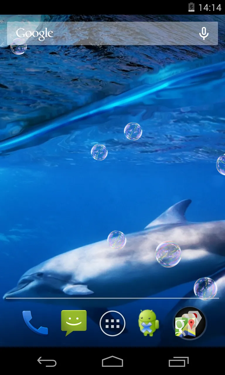 Dolphins Live Wallpaper | Indus Appstore | Screenshot