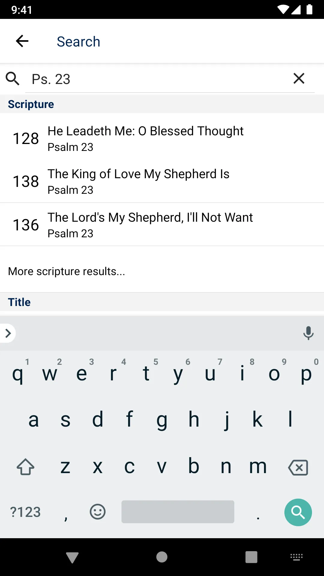 The United Methodist Hymnal | Indus Appstore | Screenshot