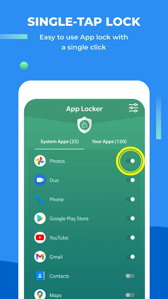 AppLock Go: App Lock, Vault | Indus Appstore | Screenshot