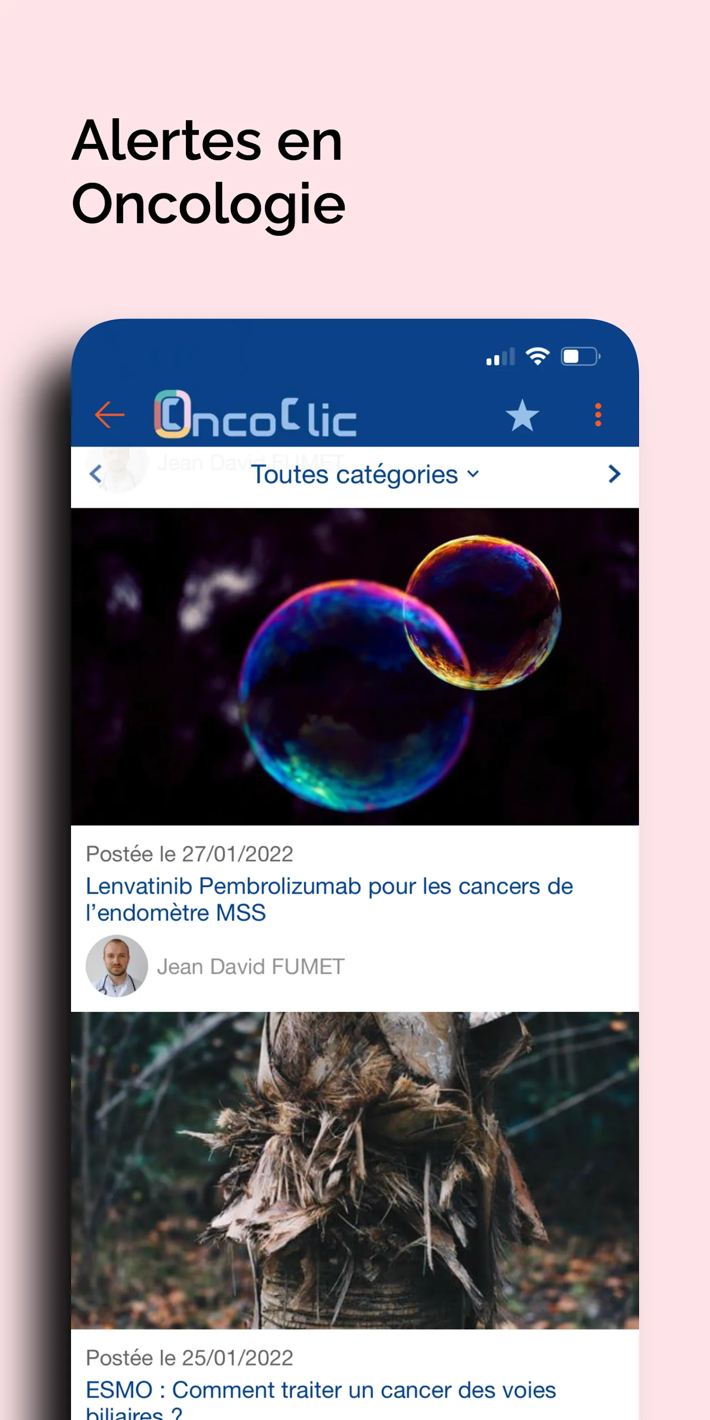 OncoClic | Indus Appstore | Screenshot