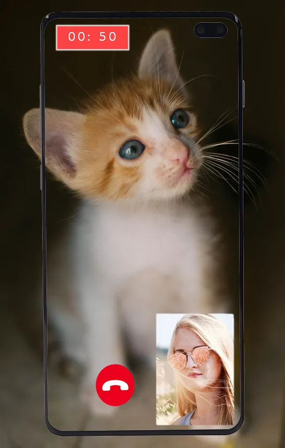 Cat Fake Video Call prank | Indus Appstore | Screenshot