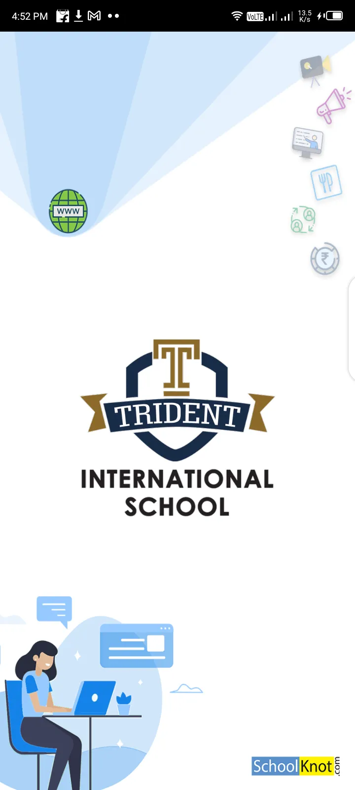 Trident International School | Indus Appstore | Screenshot