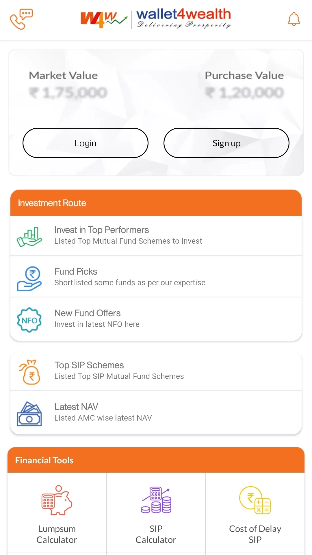 WALLET4WEALTH | Indus Appstore | Screenshot