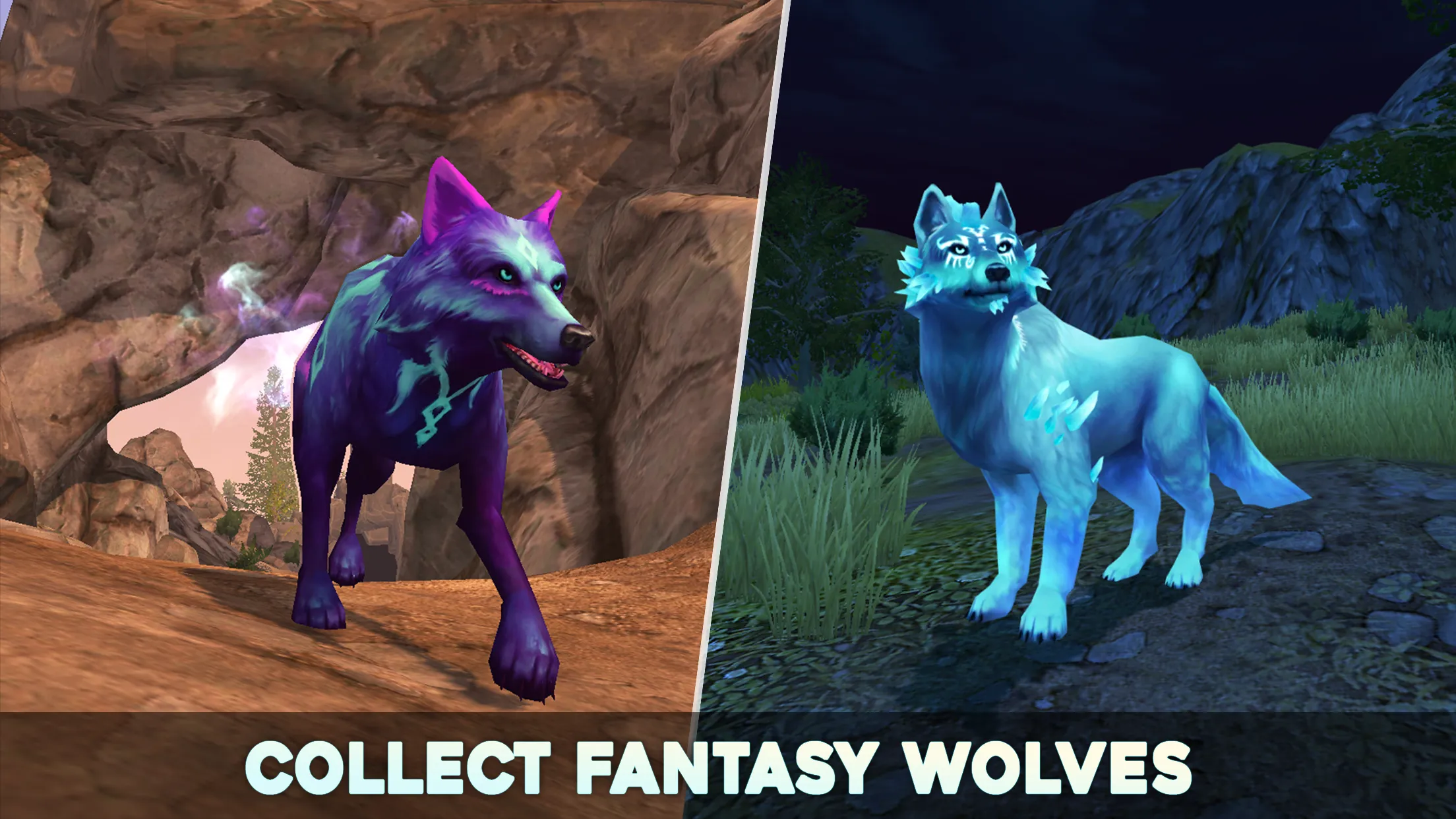 Wolf Tales - Wild Animal Sim | Indus Appstore | Screenshot