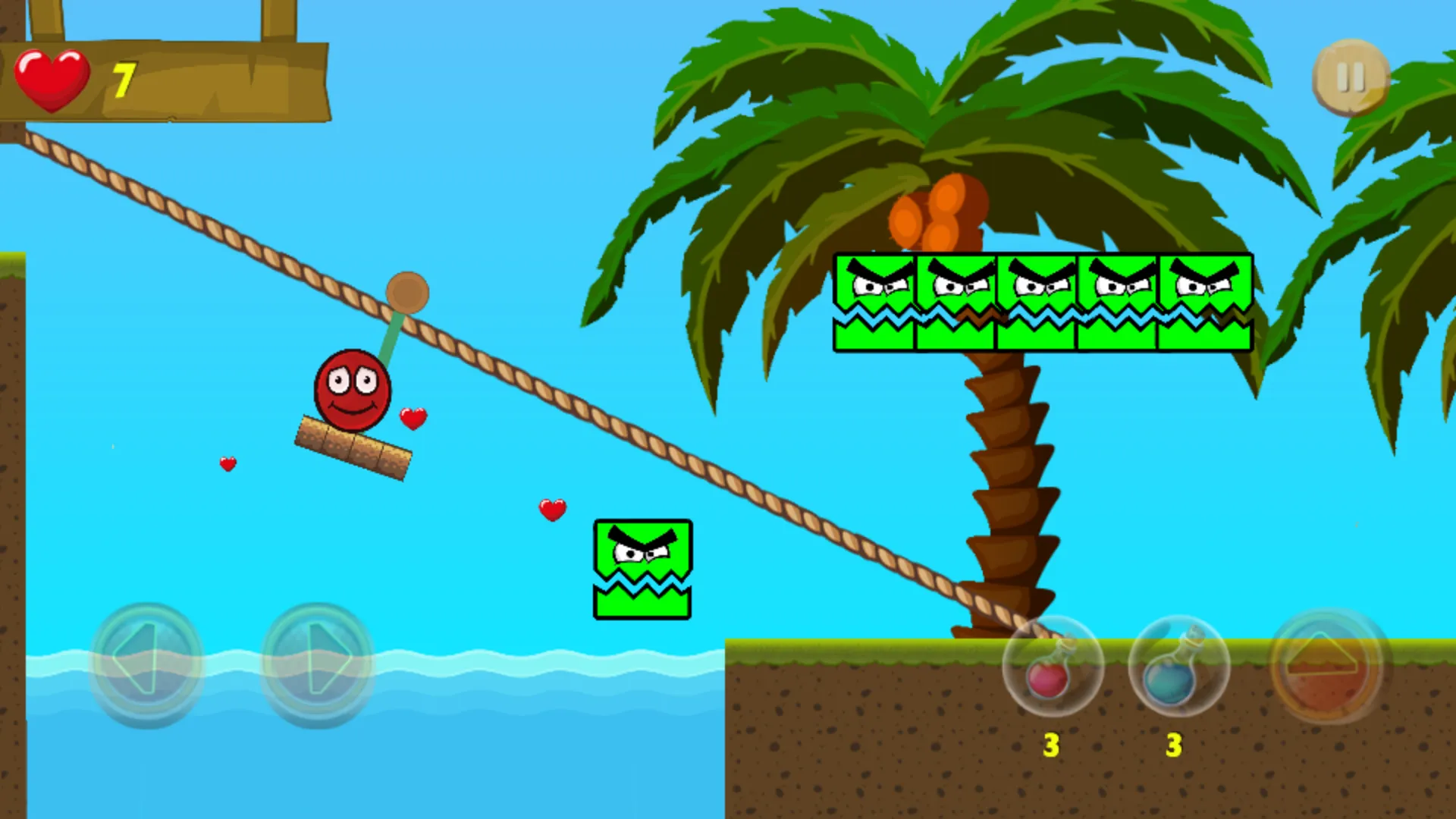 Rolling Balls - Tropical Beach | Indus Appstore | Screenshot