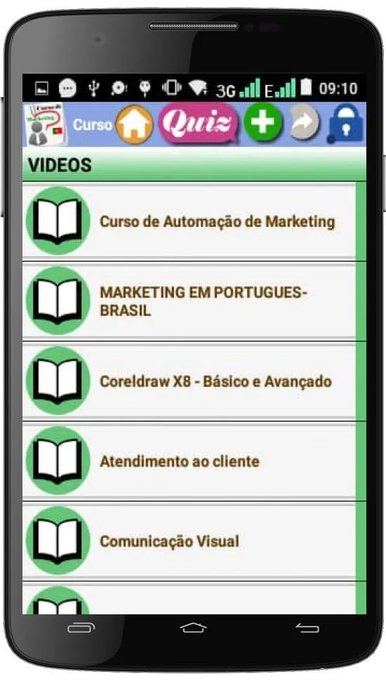 Curso de Marketing (português) | Indus Appstore | Screenshot