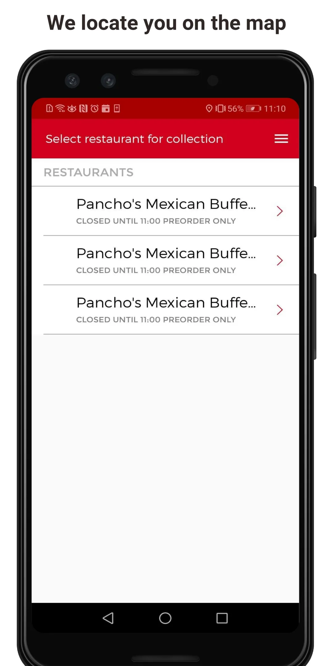 Pancho's Mexican Buffet | Indus Appstore | Screenshot