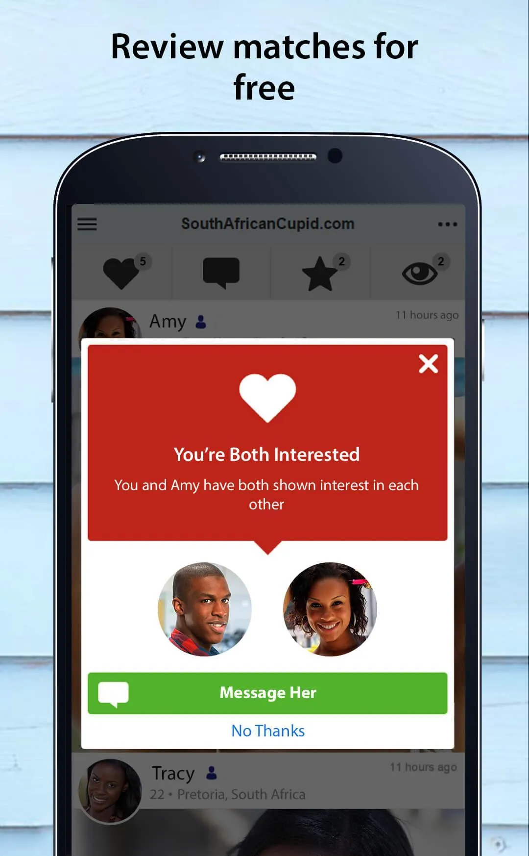 SouthAfricanCupid Dating | Indus Appstore | Screenshot