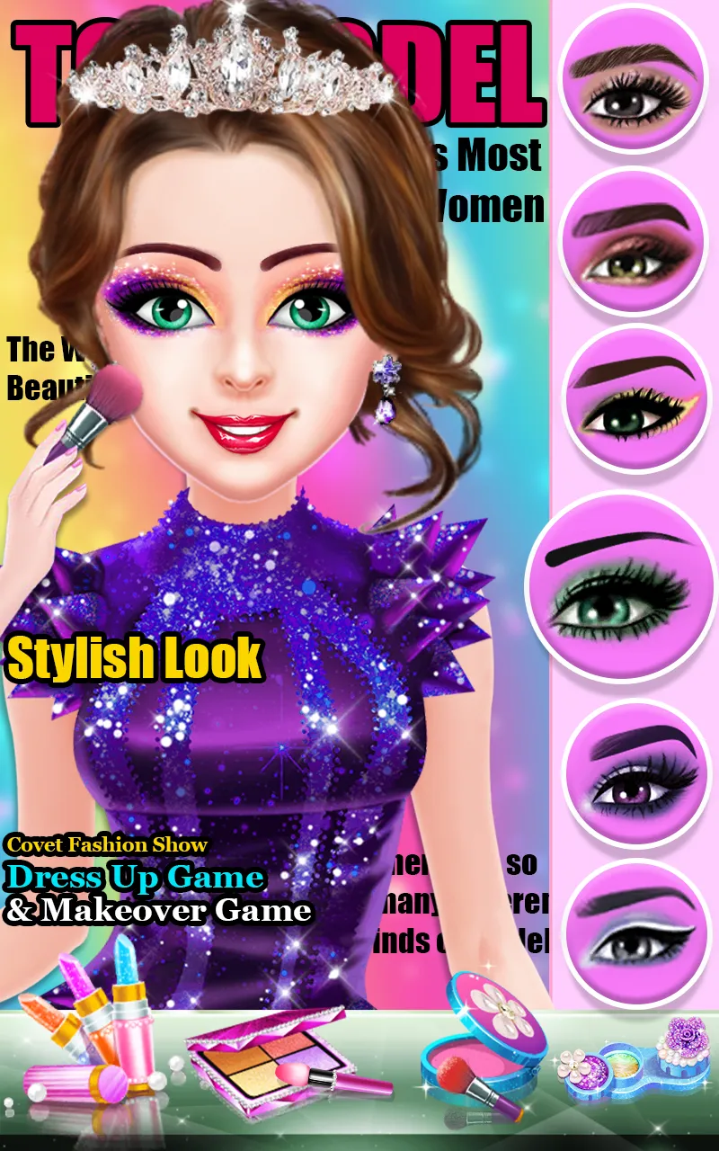 Fashion Show Game: Makeup Game | Indus Appstore | Screenshot