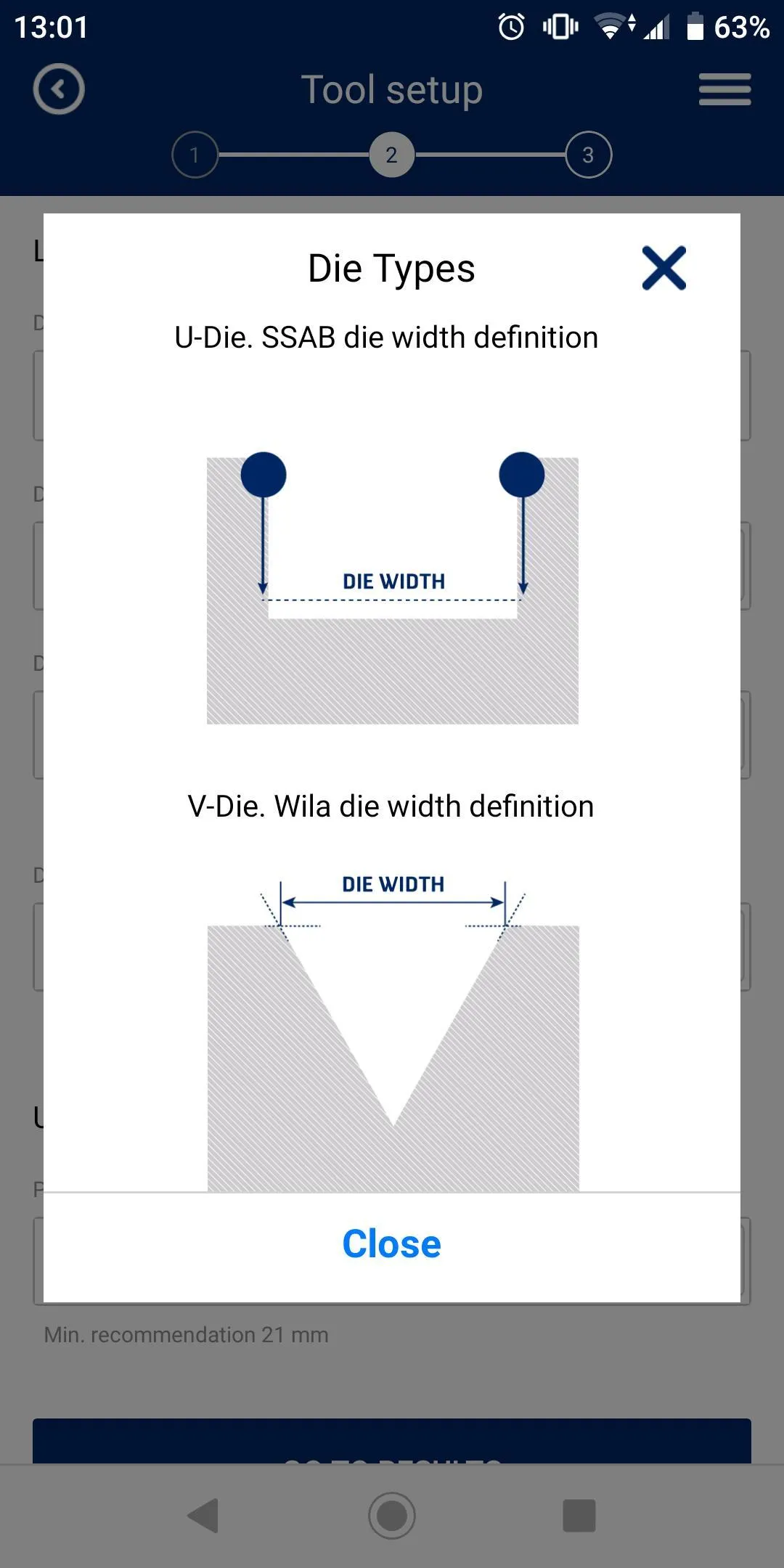 SSAB BendCalc | Indus Appstore | Screenshot