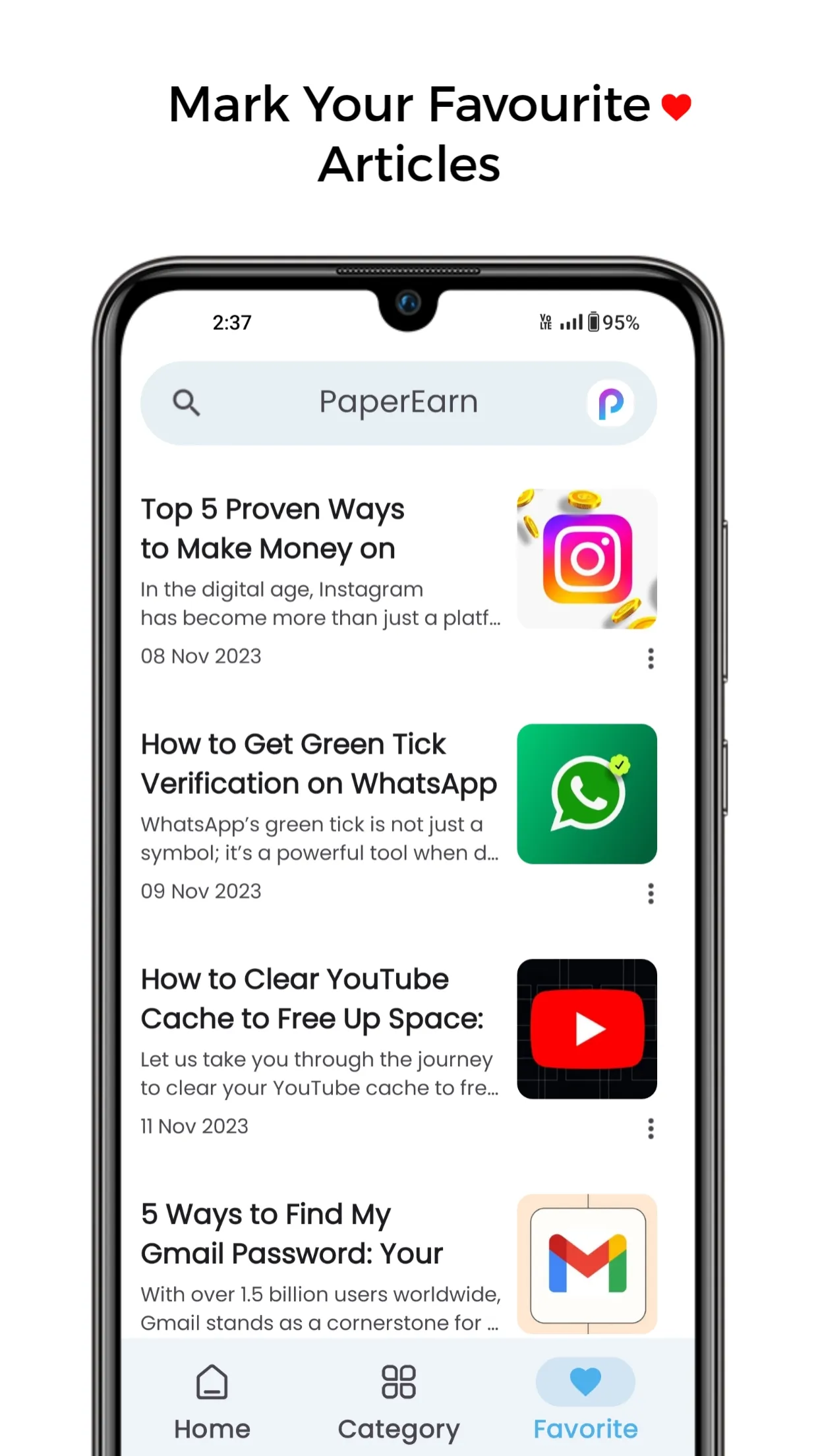 PaperEarn - Tech Updates Hub | Indus Appstore | Screenshot