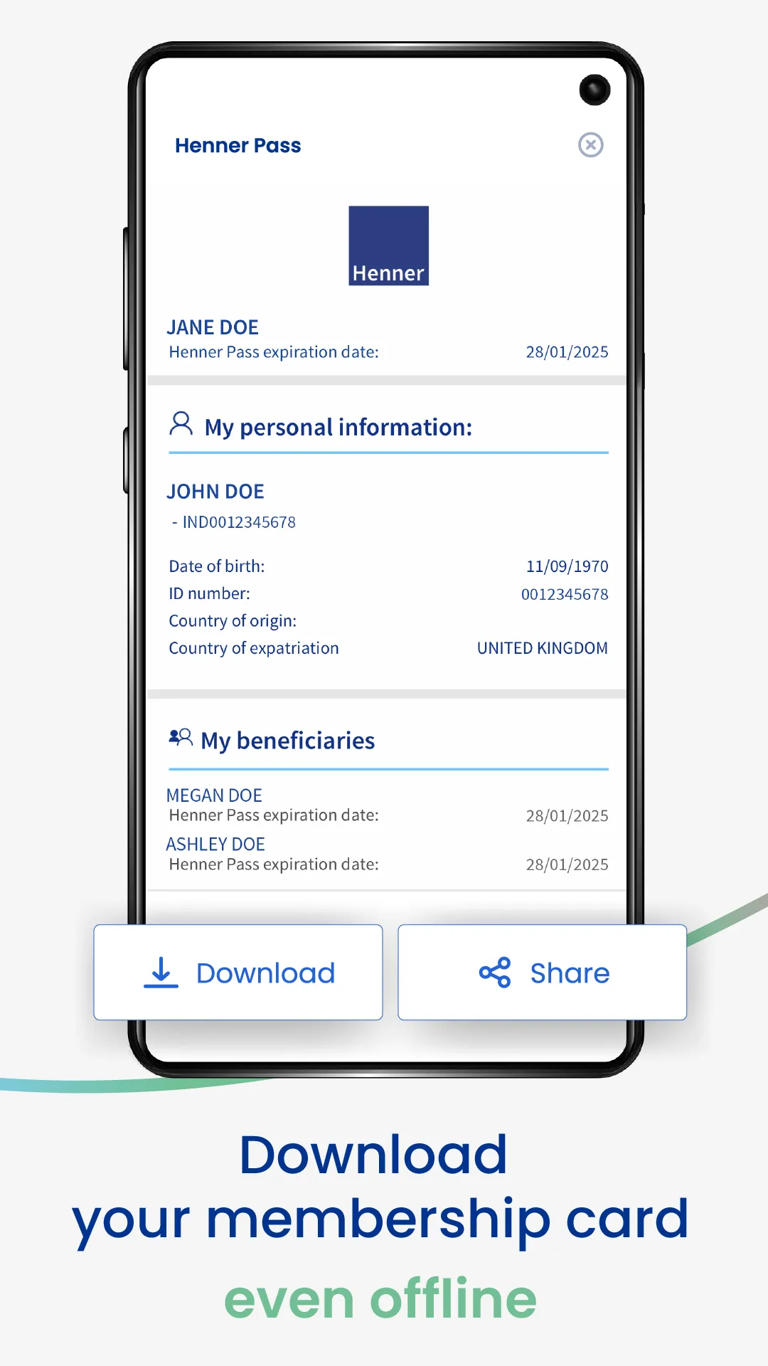 myHenner | Indus Appstore | Screenshot