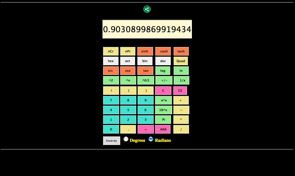 Simple Scientific Calculator | Indus Appstore | Screenshot